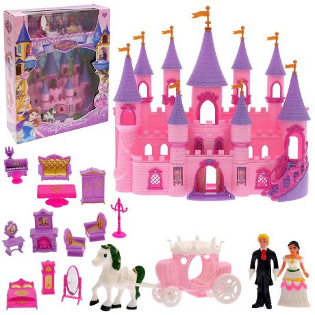 Замок для кукол "Принцесса", 2605003, с аксессуарами