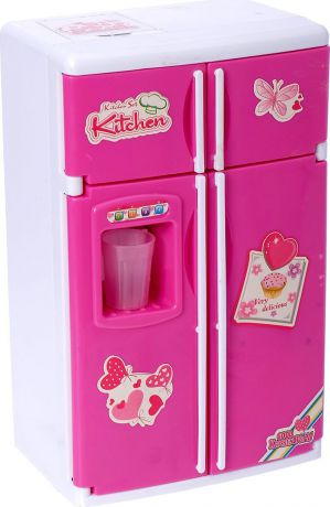 Сюжетно-ролевая игрушка "Холодильник двухдверный", с аксессуарами, сот световыми и звуковыми эффектами, 1108288