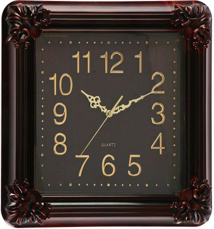 Настенные часы "Джур", 3043604, коричневый