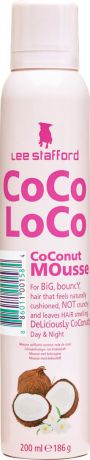 Мусс для волос Lee Stafford Сосо Loco, с кокосовым маслом, 200 мл