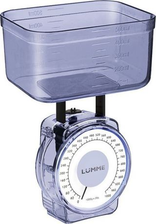 Кухонные весы Lumme Синий сапфир, Lu-1301
