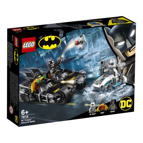 Конструктор LEGO Super Heroes Гонка на мотоциклах с Мистером Фризом