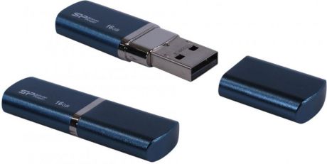 Silicon Power LuxMini 720 16Gb USB2.0 (синий)