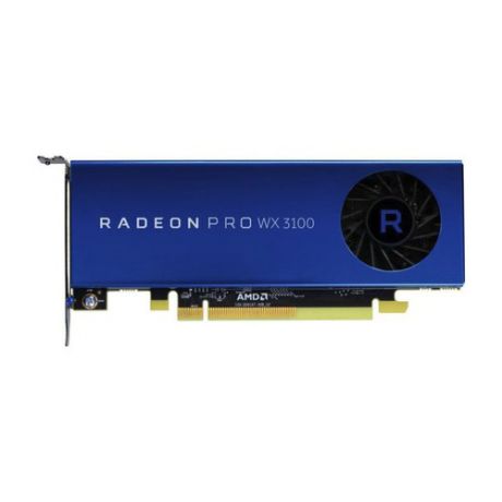 Видеокарта Dell PCI-E Radeon Pro WX 3100 AMD WX 3100 4096Mb 256b DDR5/DPx2 oem