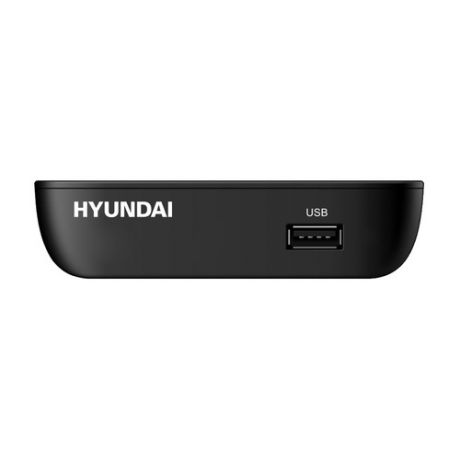 Ресивер DVB-T2 HYUNDAI H-DVB460, черный