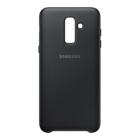 Чехол (клип-кейс) SAMSUNG Dual Layer Cover, для Samsung Galaxy J8 (2018), черный [ef-pj810cbegru]