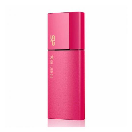 Флешка USB SILICON POWER Blaze B05 16Гб, USB3.0, розовый [sp016gbuf3b05v1h]