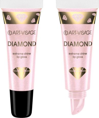 Блеск для губ Art-Visage Diamond, тон 52 Кварц, 12 мл