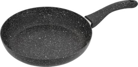 Сковорода Катюша "Уют", антипригарное покрытие, 6010-240-2, черный гранит, диаметр 24 см