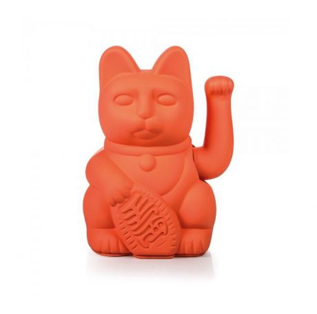 Фигурка декоративная Donkey Lucky Cat Neon Pink, Пластик