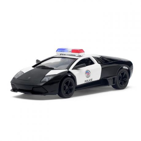 Машинка металлическая с открывающимися дверями модель Lamborghini Murcielago LP640 (Police)
