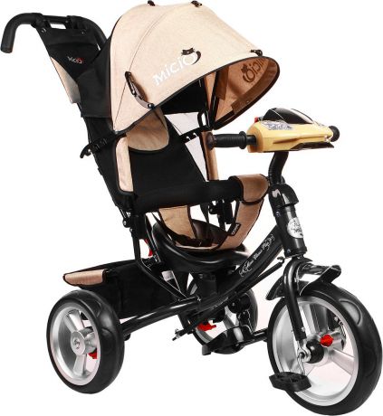Велосипед трехколесный детский Micio Classic Plus 2019, 3871485, бежевый