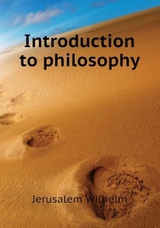 Jerusalem Wilhelm Introduction to philosophy