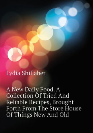 Lydia Shillaber A New Daily Food. A Collection Of Tried And Reliable Recipes, Brought Forth From The Store House Of Things New And Old