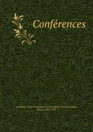 Henry Jouin Conferences