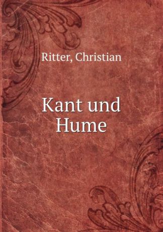 Christian Ritter Kant und Hume