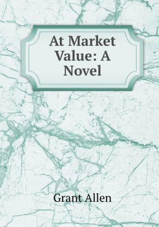 Grant Allen At Market Value: A Novel