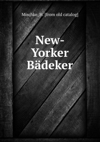 H. Mischke New-Yorker Badeker