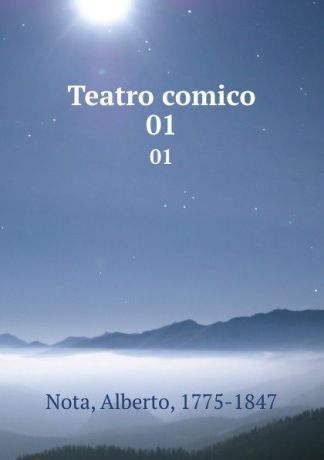 Alberto Nota Teatro comico. 01
