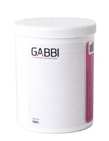Сахарная паста для депиляции Gabbi мягкая, 1500 гр