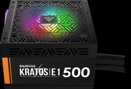 Блок питания Gamdias Kratos E1-500, черный