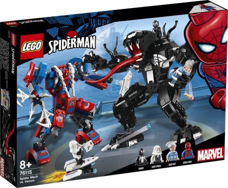 LEGO Super Heroes Marvel 76115 Человек-паук против Венома Конструктор