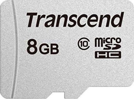 Флеш карта microSDHC Transcend TS8GUSD300S w/o adapter, 8Gb