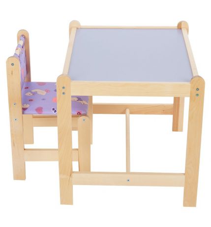 Набор детской мебели Woodlines Столик со стулом Каспер, голубой