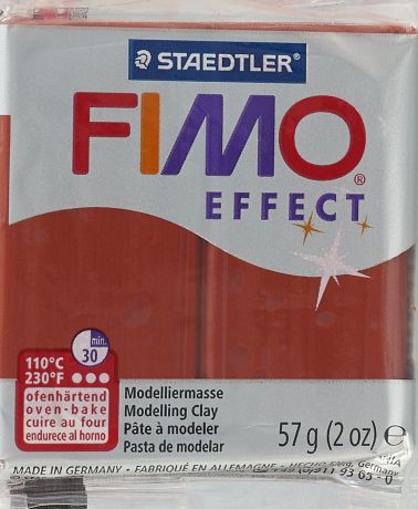 Полимерная глина Fimo "Effect Metallic", цвет: медь, 57 г