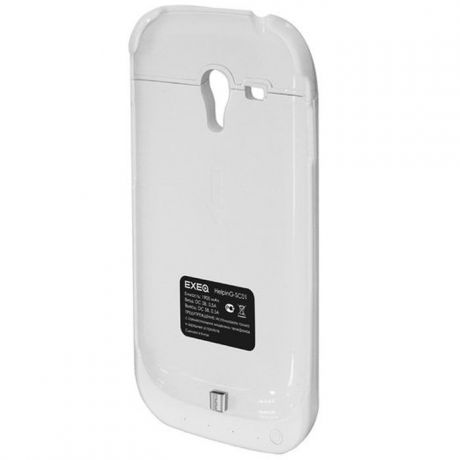EXEQ HelpinG-SC01 чехол-аккумулятор для Samsung Galaxy S3 mini, White (1900 мАч, клип-кейс)