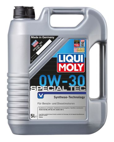 Масло моторное Liqui Moly "Special Tec V", НС-синтетическое, 0W-30, 5 л