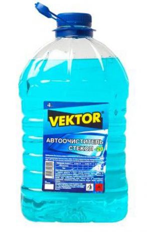 Автоочиститель стекол "Вектор", - 20°С, цвет: бирюзовый, 4 л