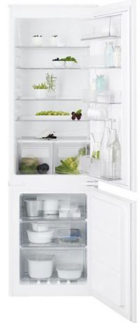 Холодильник Electrolux ENN92841AW, встраиваемый, белый