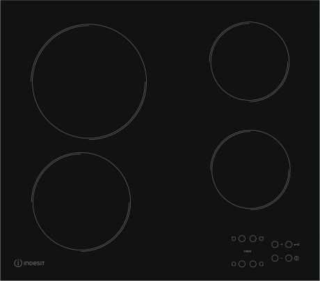 Варочная панель Indesit RI 161 C, черный