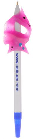 УникУм Ручка-самоучка Тренажер для левшей цвет розовый