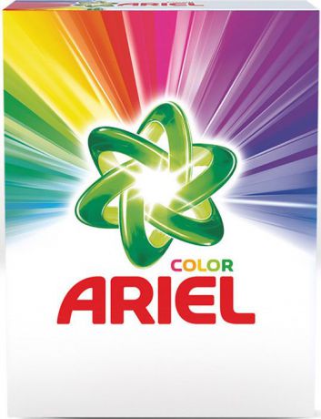 Порошок стиральный "Ariel", автомат, для цветных вещей, 450 г