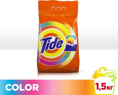 Стиральный порошок Tide "Color", автомат, 1,5 кг