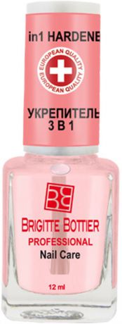 Brigitte Bottier лечебное средство для ногтей (11) Укрепитель 3*1 3 in 1 Hardener 12мл