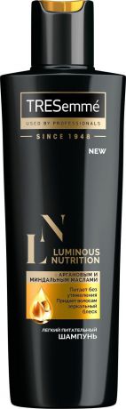 Шампунь для волос Tresemme Luminous Nutrition, питательный, 230 мл
