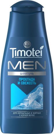 Timotei Men Шампунь для мужчин Прохлада и свежесть 400 мл