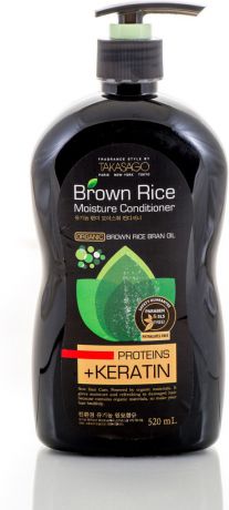 Brown Rice Кондиционер увляжняющий Organic Bran Oil Moisture, 520 мл