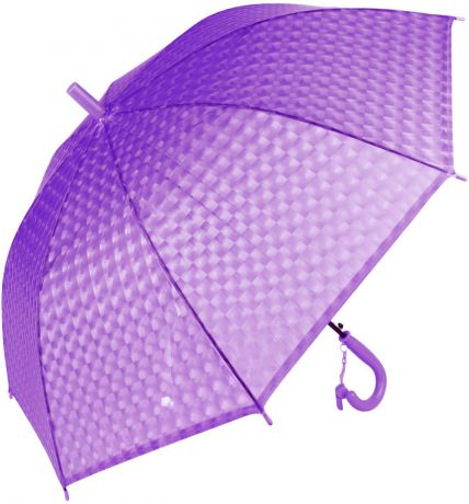 Зонт-трость женский Ami & Co, полуавтомат, цвет: фиолетовый. 67299/фиолетовый
