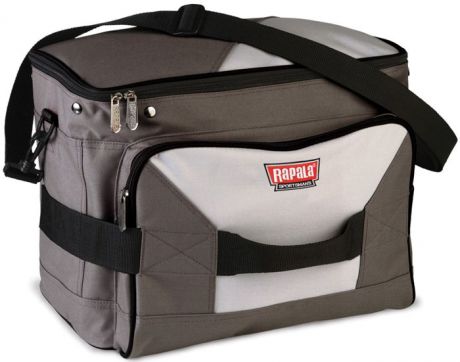 Сумка рыболовная Rapala "Sportsman 31 Tackle Bag", цвет: серый