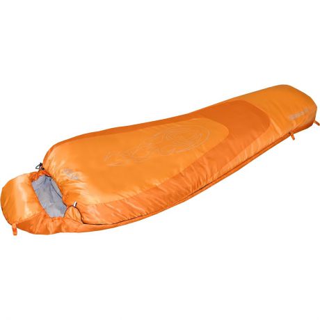 Спальный мешок Nova Tour "Сибирь -20 XL V2", цвет: оранжевый, левосторонняя молния