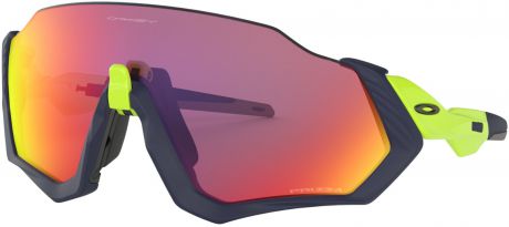 Велосипедные очки Oakley "Flight Jacket", цвет: синий