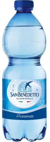 San Benedetto Вода газированная минеральная природная питьевая столовая, 0,5 л