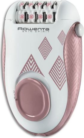 Эпилятор Rowenta Skin Spirit, EP2900F0, розовый, белый