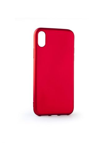 Чехол для сотового телефона Vili Клип-кейс Oil Soft Touch iPhone X, красный