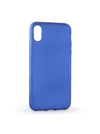 Чехол для сотового телефона Vili Клип-кейс Oil Soft Touch iPhone X, синий