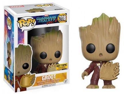 Фигурка Funko Pop Guardians of the Galaxy 2 - Baby Groot With Shield (Маленький Грут с щитом)